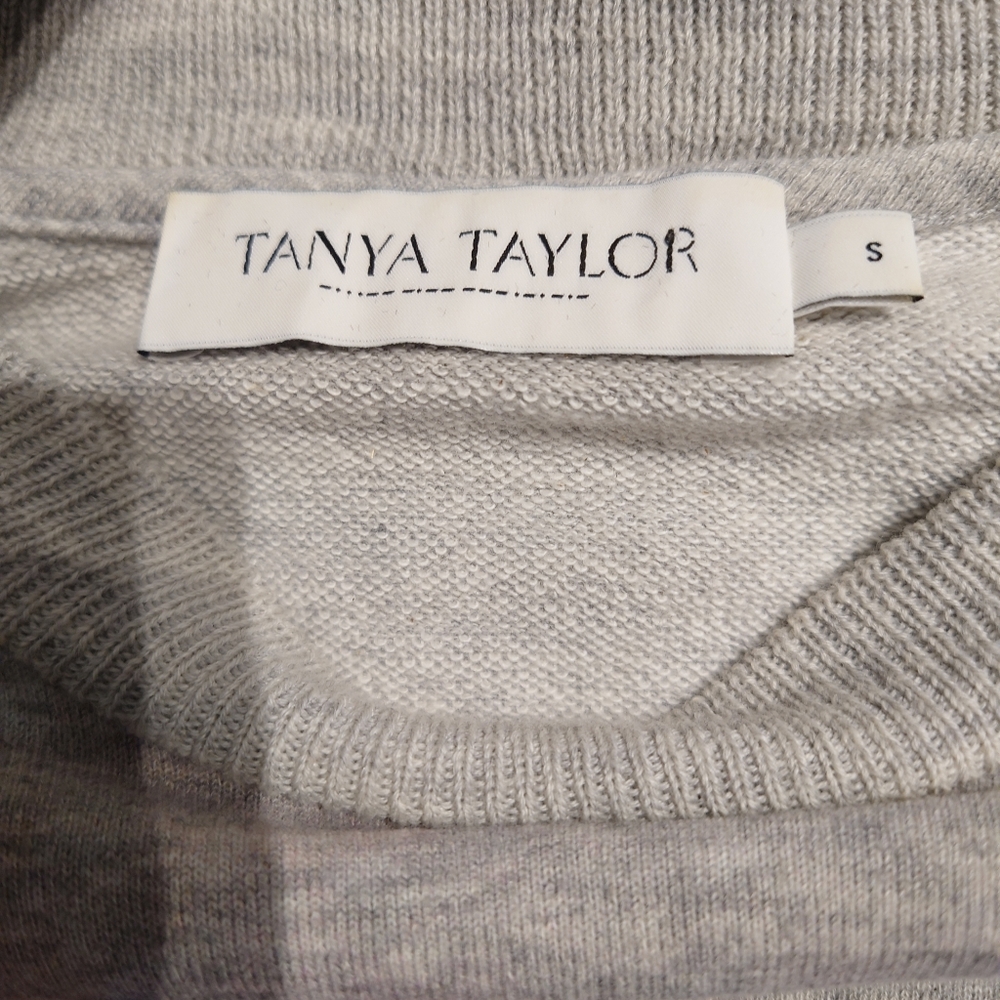 Tanya Taylor Light Gray Sweatshirt Top - Picture 3 of 4